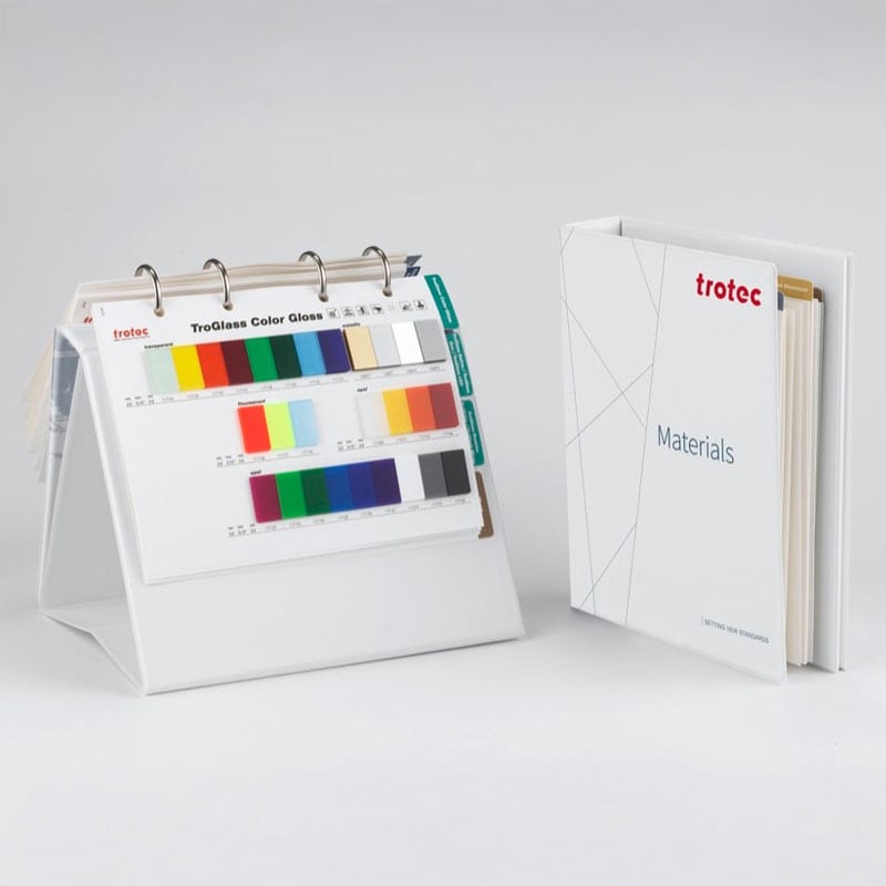 Sample Binder Laser international | Trotec