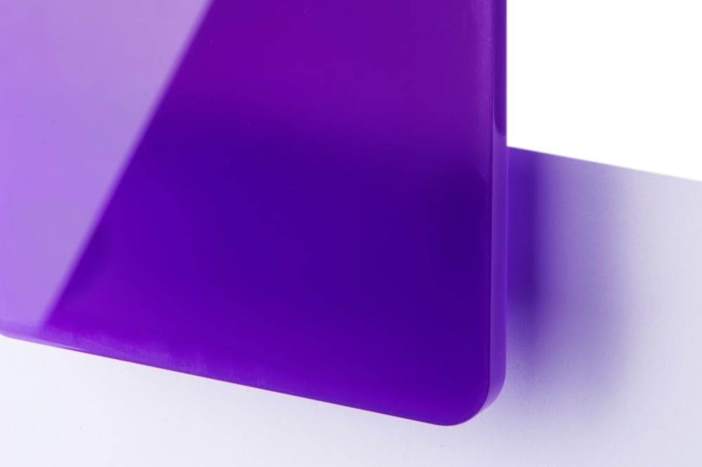 TroGlass Color Gloss Lilac translucent 3mm | Trotec