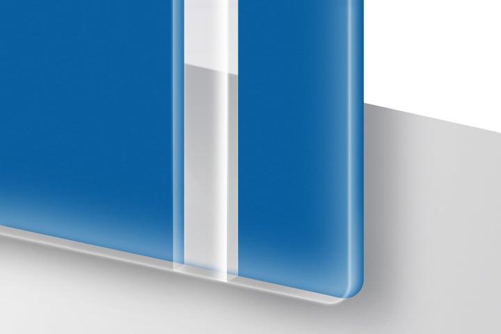 TroLase Reverse LR511-206 Matt Clear/Blue 1/16 in | Trotec