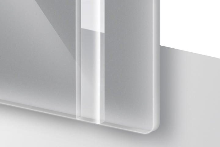 TroLase Reverse LR340-206 Gloss Clear/Silver 1/16 in | Trotec