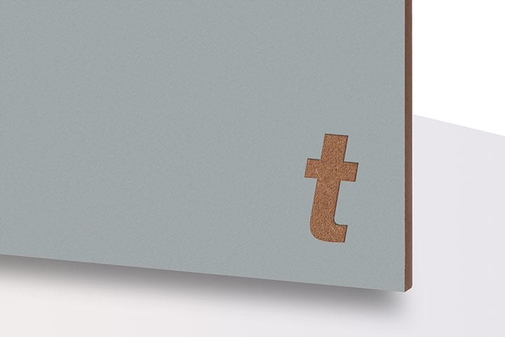 TroWood Color Lacquered Silver 23.6” x 11.8” x .12” | Trotec
